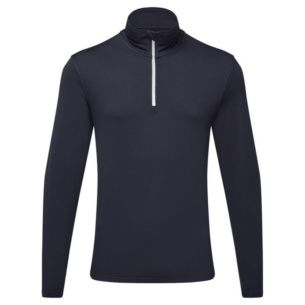 TriDri Mens Athletic Top / French Navy/White